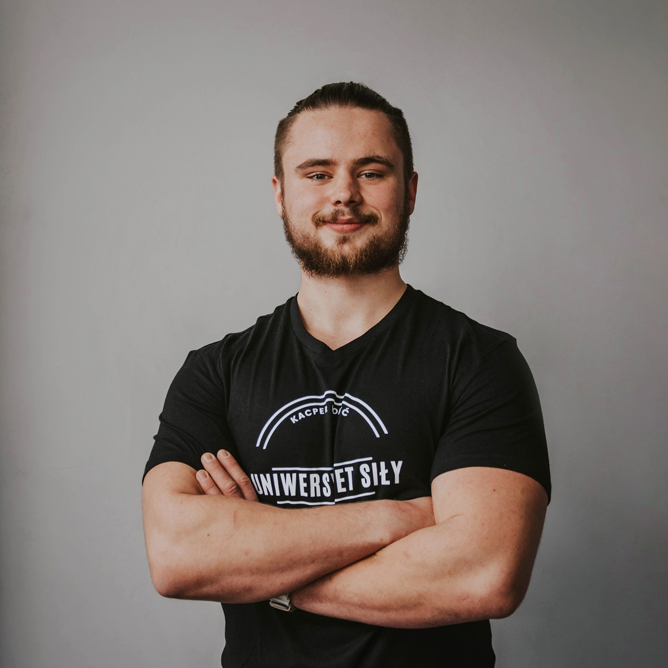 Trener Kacper Kopeć
